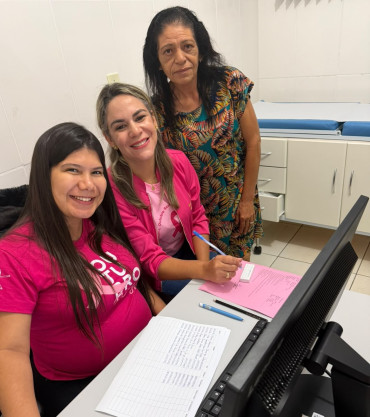 Foto 14: Outubro Rosa: ESFs de Quatá promovem ações de prevenção e cuidado com a saúde das mulheres