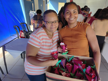 Foto 63: CRAS realiza café especial em comemoração ao Dia das Mulheres