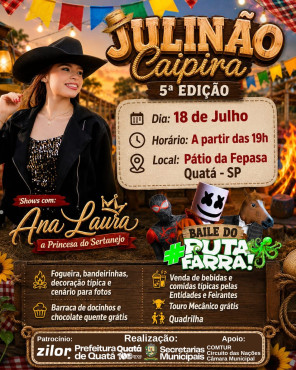 Foto 1: VEM AÍ: