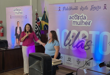 Foto 3: Acorda Mulher promove conscientização, acolhimento e fortalecimento feminino em Quatá