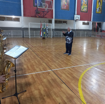 Foto 10: Cerimônia de abertura do Campeonato Municipal de Futsal Livre