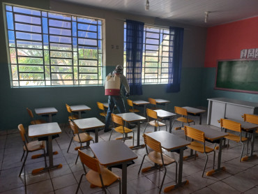 Foto 174: Preparativos para volta às aulas 