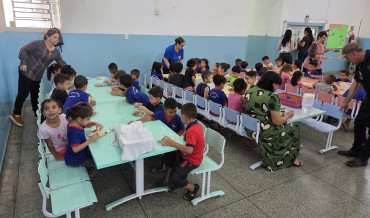 Foto 84: Semana da Criança tem cardápio especial e churrasco nas Escolas e Creches municipais de Quatá