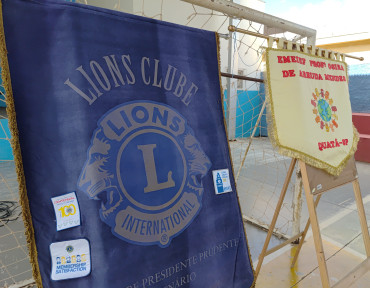 Foto 24: Alunos da Escola Osira de Quatá recebem Kit de Higiene Bucal oferecidos pelo LIONS CLUBE de Presidente Prudente