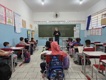 Foto 16: Volta às aulas marca início do segundo semestre nas Escolas Municipais de Quatá