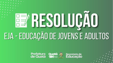 Notícia Resolução EJA