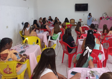 Foto 37: Bingo da Roça marca atividade em comemoração ao Dia Internacional da Mulher em Quatá