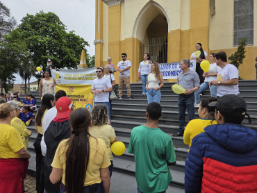 Foto 23: Setembro Amarelo: Secretaria de Saúde, por meio do CAPS I de Quatá, promove ação pela valorização da vida