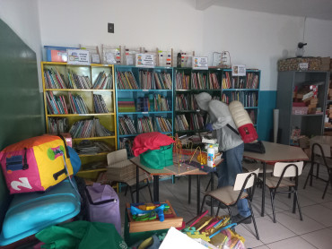 Foto 154: Preparativos para volta às aulas 