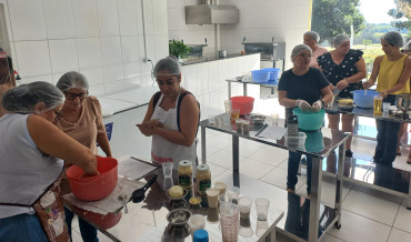 Foto 11: Práticas de preparo e combate ao esperdício de alimentos são temas do Curso do Cozinhalimento