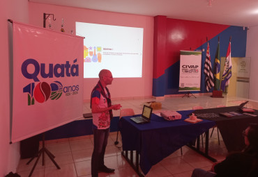 Foto 11: CIVAP promove reunião em Quatá com Gestores de Cultura e Turismo 