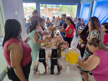 Foto 59: CRAS realiza café especial em comemoração ao Dia das Mulheres