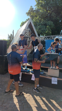 Foto 56: Treinão In9ve reúne participantes em atividade esportiva em Quatá