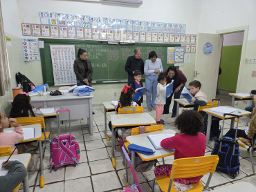 Foto 21: Volta às aulas marca início do segundo semestre nas Escolas Municipais de Quatá