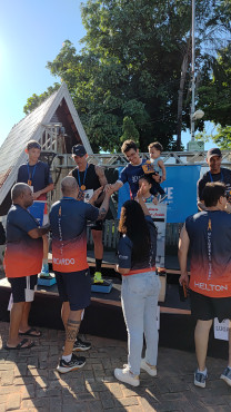 Foto 55: Treinão In9ve reúne participantes em atividade esportiva em Quatá