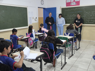 Foto 34: Volta às aulas marca início do segundo semestre nas Escolas Municipais de Quatá