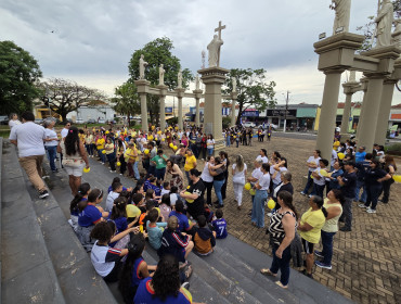 Foto 21: Setembro Amarelo: Secretaria de Saúde, por meio do CAPS I de Quatá, promove ação pela valorização da vida