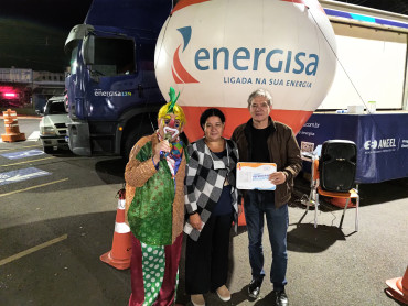 Foto 57: Projeto Nossa Energia promove ações em Quatá com troca de lâmpadas, ventiladores e sorteio de geladeiras