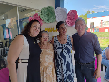 Foto 40: CRAS realiza café especial em comemoração ao Dia das Mulheres