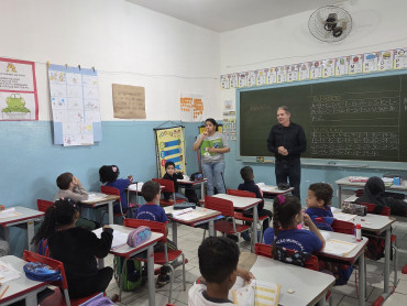 Foto 8: Volta às aulas marca início do segundo semestre nas Escolas Municipais de Quatá