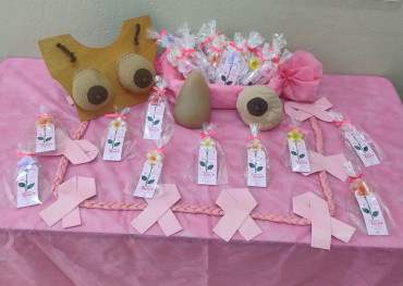 Foto 8: Outubro Rosa: ESFs de Quatá promovem ações de prevenção e cuidado com a saúde das mulheres