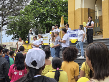 Foto 24: Setembro Amarelo: Secretaria de Saúde, por meio do CAPS I de Quatá, promove ação pela valorização da vida