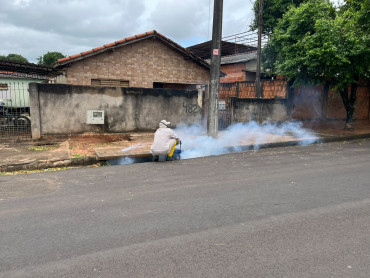 Foto 2: Termonebulização reforça ações de controle e prevenção de pragas urbanas em Quatá