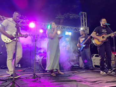 Foto 17: Show Impacto Gospel reúne público em noite de louvor em Quatá