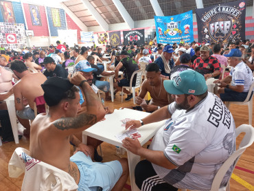 Foto 35: Quatá sedia primeira etapa do 6º Campeonato Estadual de Truco