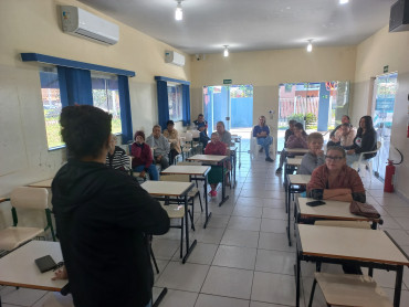 Foto 51: Ação educativa em combate e Dengue e o Escorpião