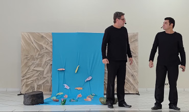 Foto 2: Peça teatral realizada em Quatá conscientiza alunos sobre a importância dos rios e das mudanças climáticas