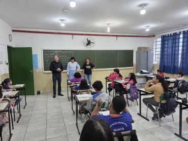 Foto 35: Volta às aulas marca início do segundo semestre nas Escolas Municipais de Quatá