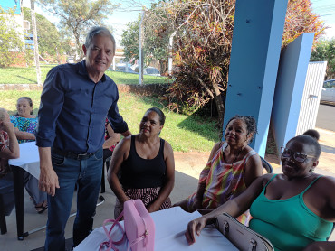 Foto 35: CRAS realiza café especial em comemoração ao Dia das Mulheres