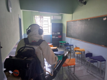 Foto 91: Preparativos para volta às aulas 