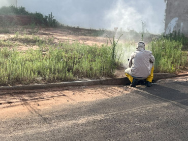 Foto 5: Termonebulização reforça ações de controle e prevenção de pragas urbanas em Quatá